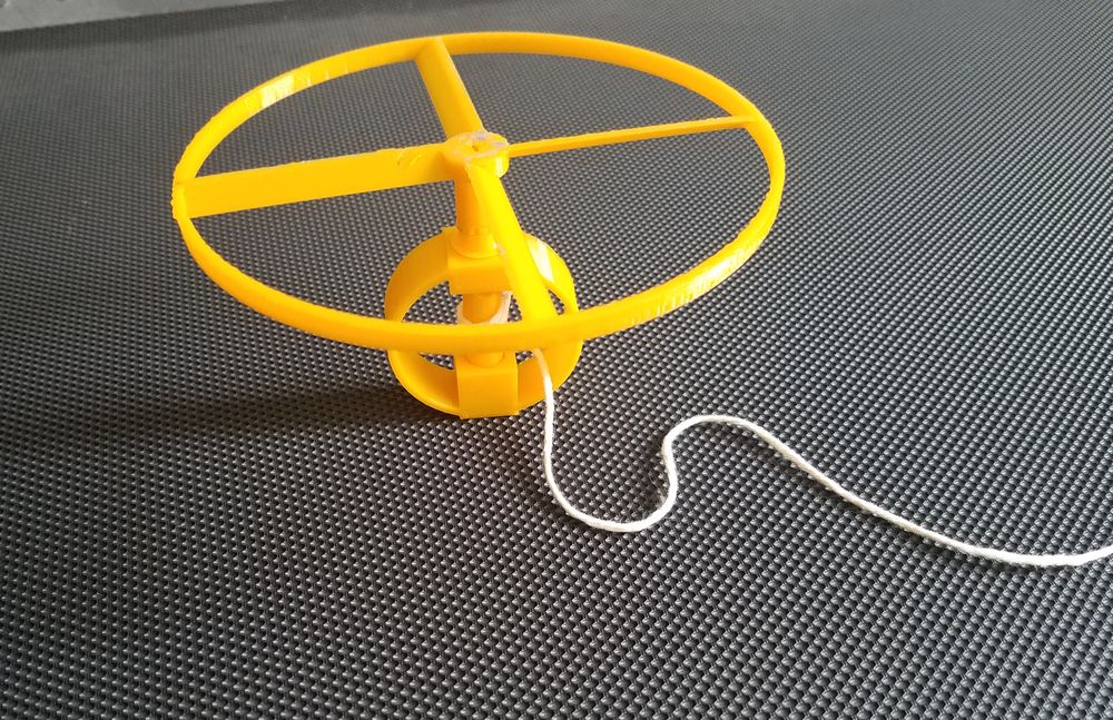 Pull String Copter